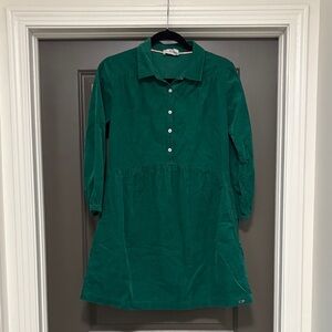 Vineyard Vine cordoroy shirt dress L